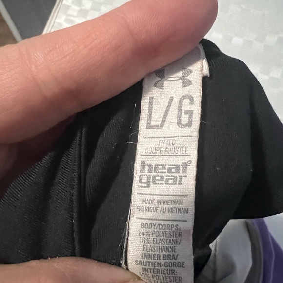 3/$20 purple under amour large shelf tank - Picture 2 of 3